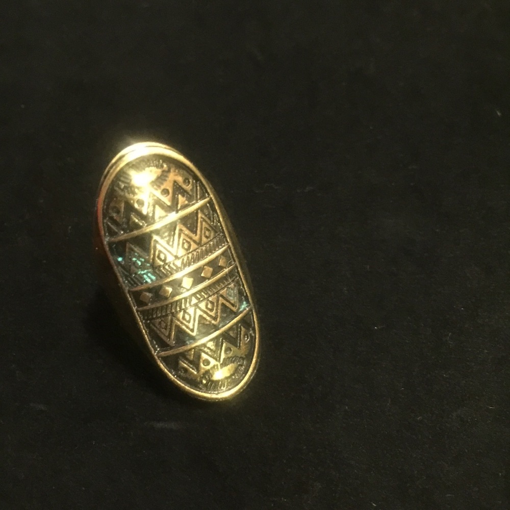 Tribal Shield Ring